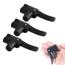 3 Pcs Gas Head Air Pump Nozzles for Bike Bicycle Parts Replacement