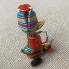 Schylling 8" Duck On A Bike Wind Up Tin Toy from the Collector Series Working — photo 8
