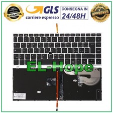 TASTIERA ITALIANA PER NOTEBOOK HP ELITEBOOK G5 G6 840 846 745 ZBOOK 14U NERA