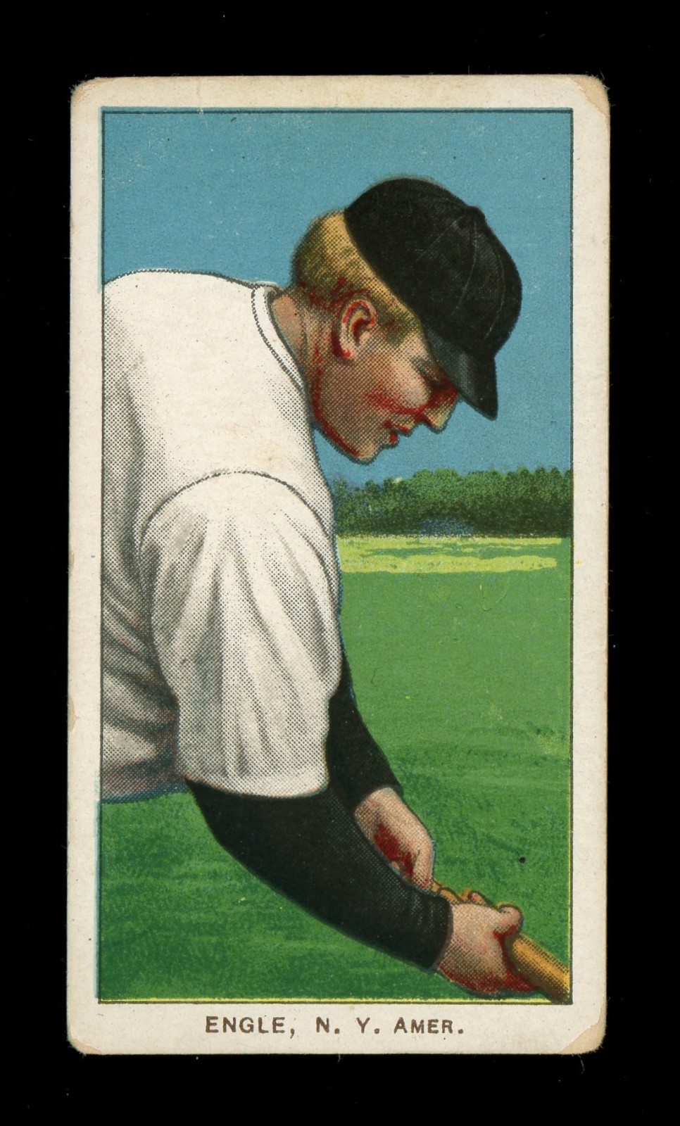 T206 Piedmont 350 Clyde Engle New York Highlanders Card FR-GD Range (66207)