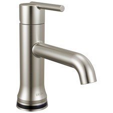 Delta Trinsic Touchless 1Hole Bathroom Faucet with Touch On Technology Brushed