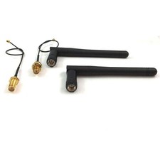433mhz Antenna 3dbi Hotspot rp-SMA Male Connector with UFL ipx to rp-SMA Fema...