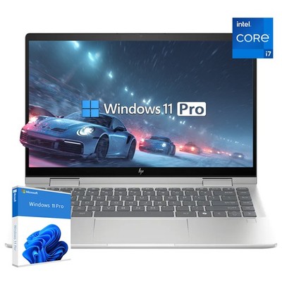 HP 15.6''FHD Touch Laptop,10-Core i7-1355U 5GHZ UpTo 64GB RAM 2TB SSD+W11Pro