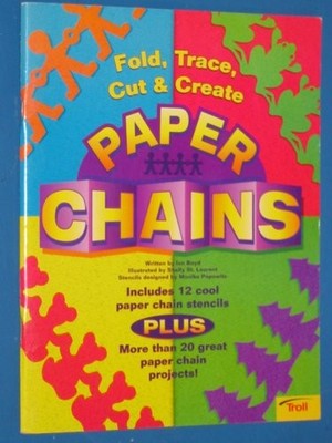 Fold, Trace, Cut & Create PAPER CHAINS