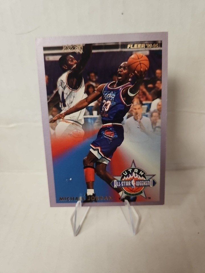 1993-94 Fleer Michael Jordan Utah All-Star Weekend 'A Day In The Life' #5 OF 24