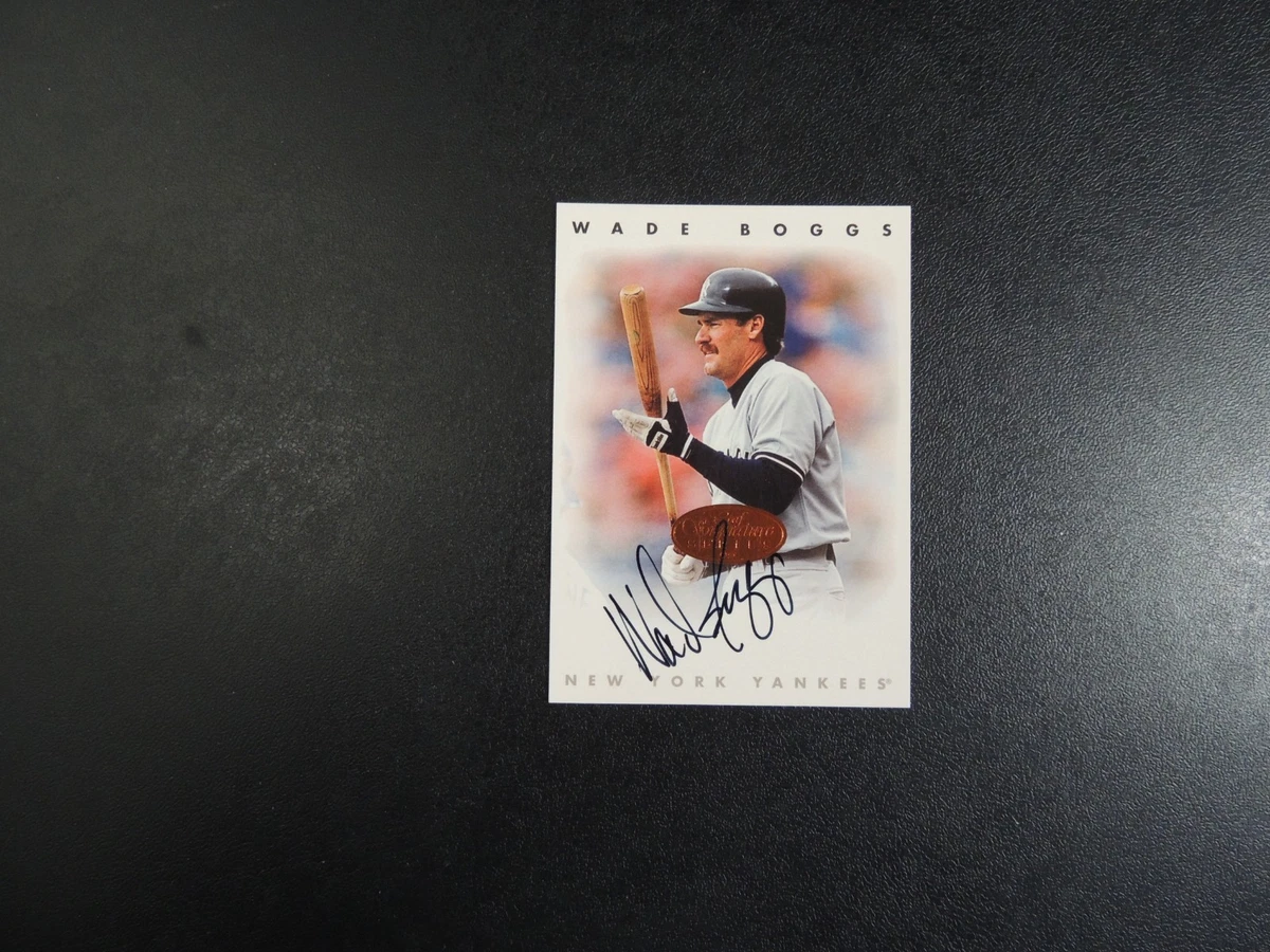 Wade Boggs Autograph Baseball Cards for sale | eBay