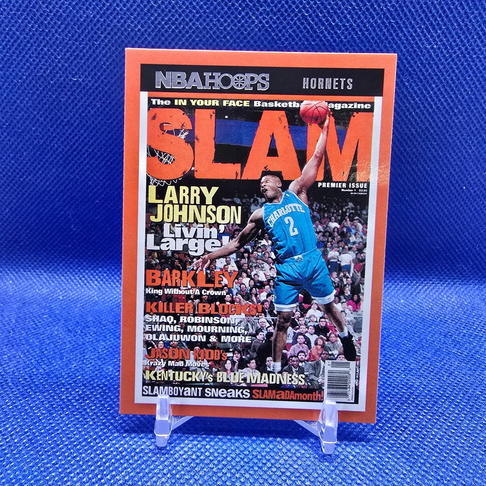 2021-22 Hoops #SLAM 1 Larry Johnson Slam
