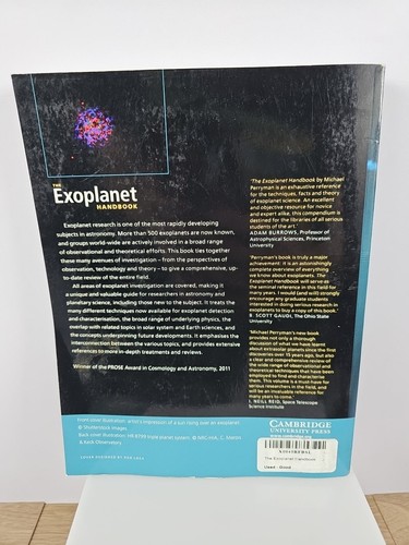 The Exoplanet Handbook - Paperback, by Perryman Michael - Very Good - Picture 2 of 6