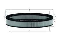 Luftfilter Knecht LX 716 Filtereinsatz FüR 19 Renault 11 21 Super 2 Chamade 1