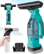 Window Vacuum Squeegee Cordless Compatible for Makita 18V Battery (No Battery...