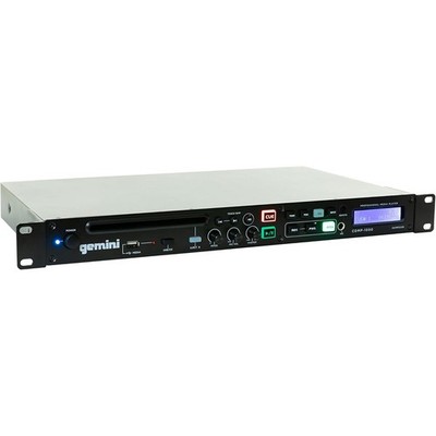 Gemini CDMP-1500 19'' Professional 1U Rackmount Single CD/MP3/USB Player