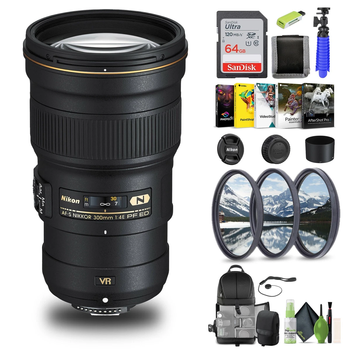 Nikon NIKKOR AF-S 300mm Focal Camera Lenses for sale | eBay