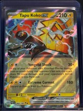 Tapu Koko ex PAR 68 Pokemon RR H NM