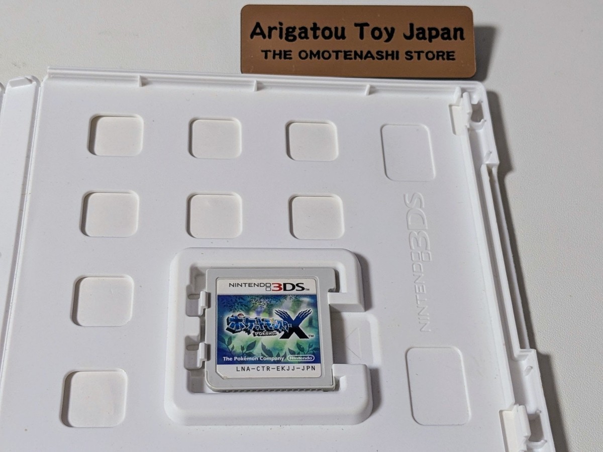 Nintendo 3DS Pokemon X RPG Pocket Monsters X NTSC-J W/Case