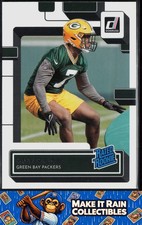 Quay Walker 2022 Donruss Rated Rookie #356 Green Bay Packers Rookie RC
