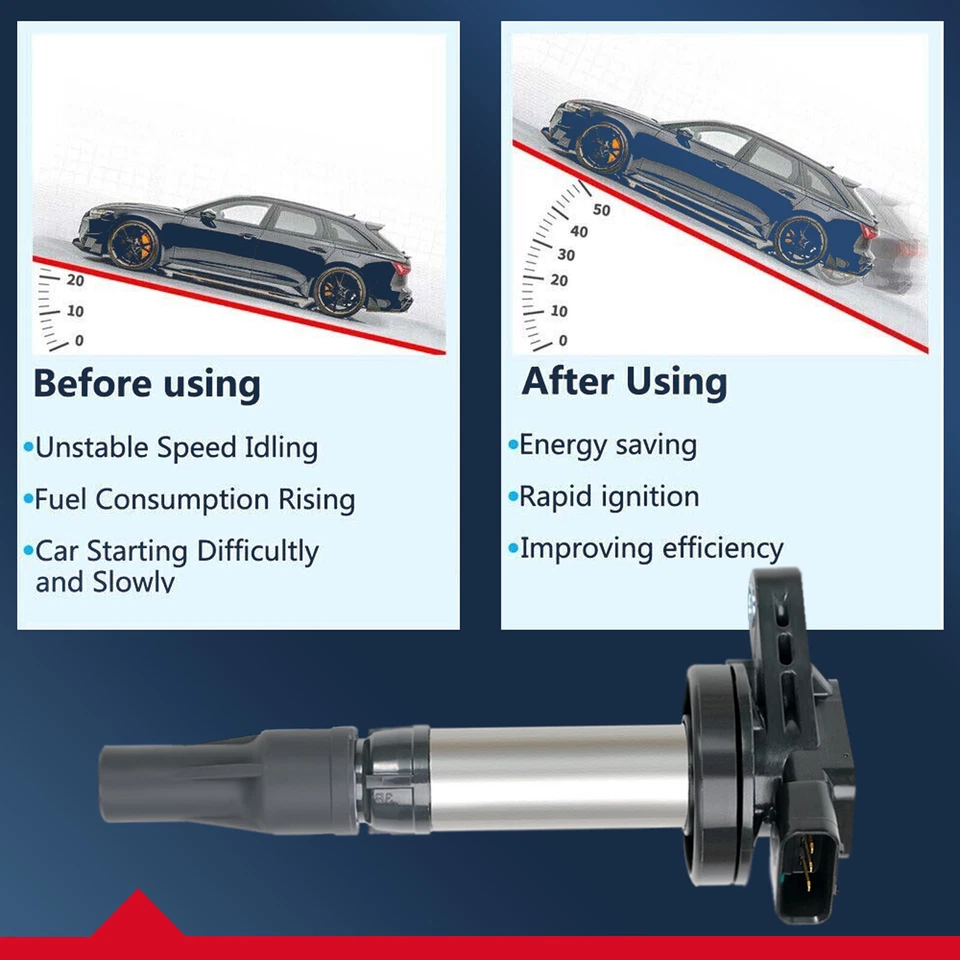 8 For 2006-2009 Land Rover Range Rover Sport 4.4L V8 Ignition Coil & Spark Plug - Image 4 of 4