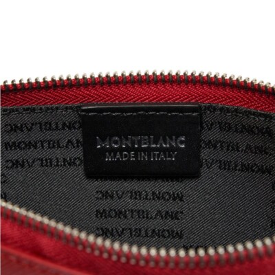 Montblanc Sartorial Leather Clutch Bag Pouch Purse Wallet for Men