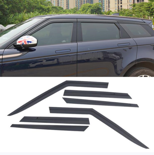 OMAC Smoke Window Visors For Land Rover Range Rover Velar 2018-2024 - 4-Piece Set, No Drilling - View #2