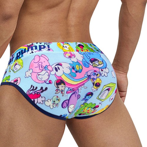 PUMP Men cartoon printing Sexy Underwear Briefs Bikini Underpants Jockstrap - Picture 13 of 24