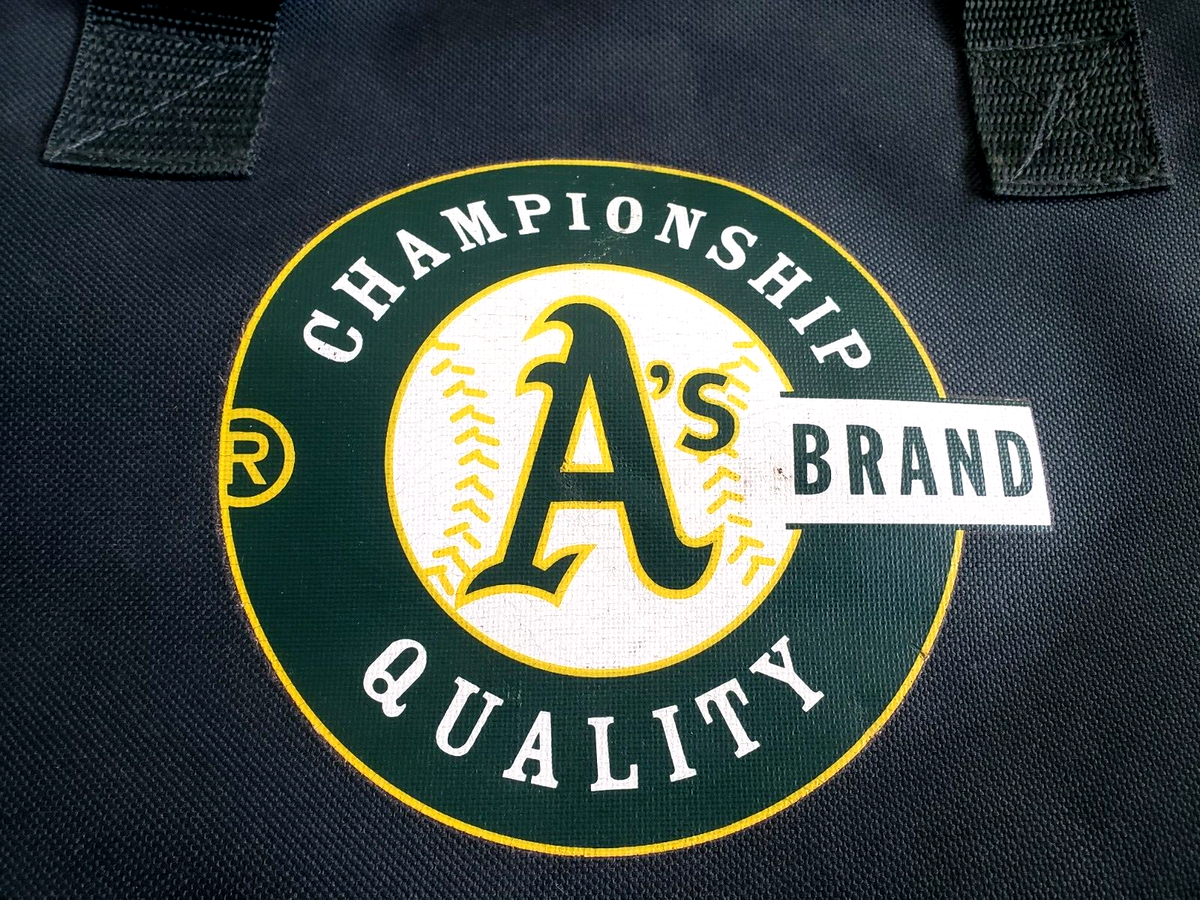 OAKLAND A's ショルダーバッグ Oakland Athletics A's Zipper Tote Carry Bag Arrowhead Water