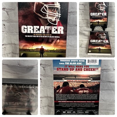 Greater DVD Chris Severio Fredric Lehne 2016 New Sealed