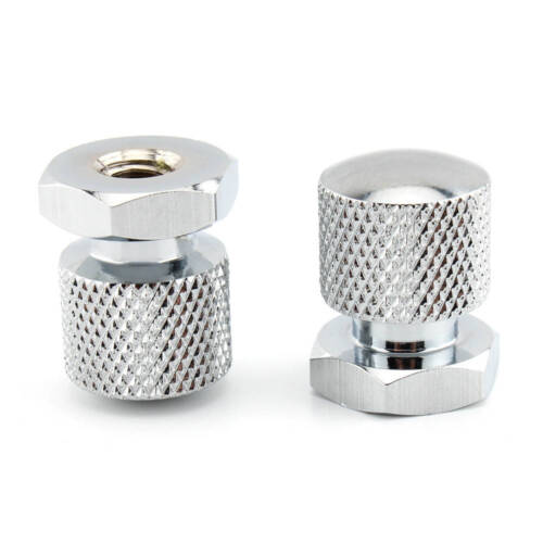 2PCS Moto posto a sedere Bullone Vite Dado Per Harley Street Road Glide Fatbob - Picture 9 of 10