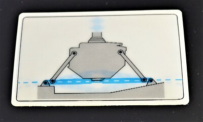 VTG 1960s Advertising Bell Helicopter NODA MAGIC Flasher Card NM RARE