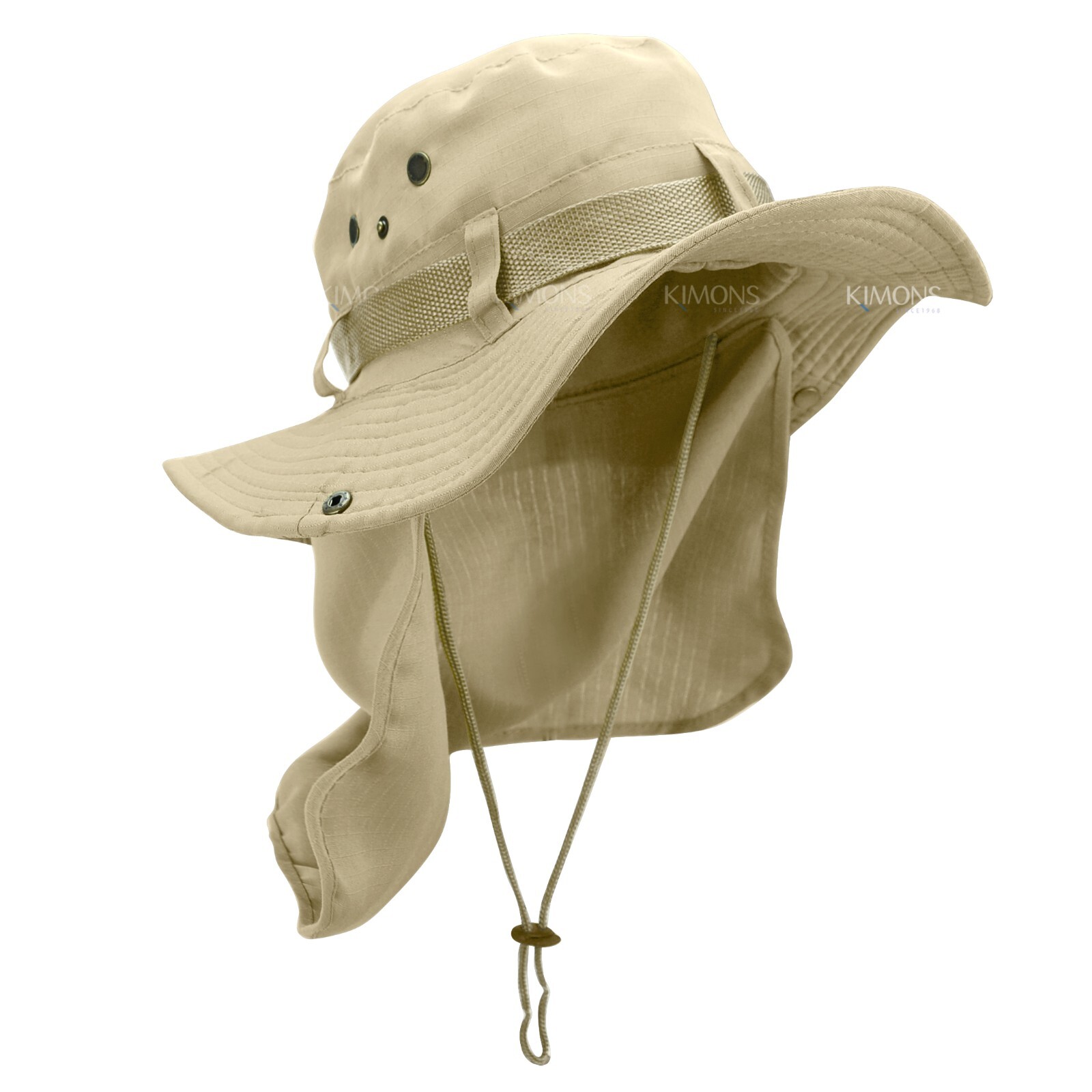 Unisex Bucket Boonie Hat Neck Cover Flap Sun Wide Brim Fishing Outdoor