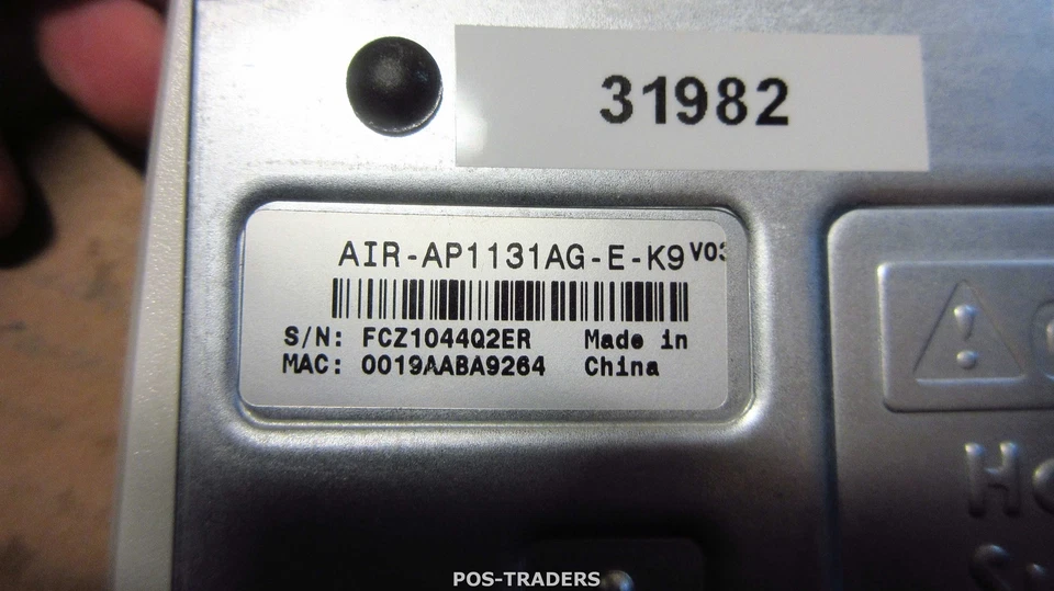 CISCO AIR-AP1131AG-E-K9 V03 - Wireless Access Point 802.11a/b/g 54Mbps EXCL PSU - Bild 3 von 3