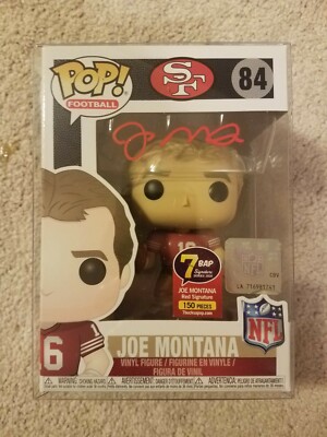 Joe Montana 7BAP Exclusive Funko Pop Signature Series LE 150 San Francisco 49ers | eBay