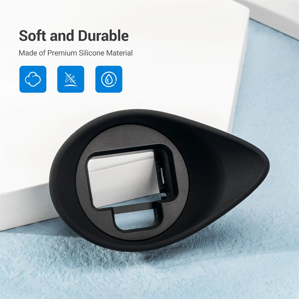 Visor ocular grande para Sony A7 IV A7IV A7M4 A7S III A1 como FDA-EP19 Foto 2 de 4