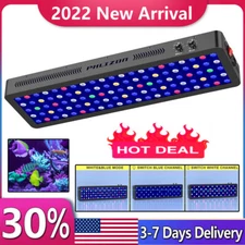 Dimmable Phlizon 300W LED Aquarium Light for Marine Coral Reef Fish Tank SPS LPS