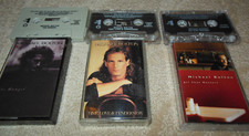 Michael Bolton Cassette tape albums X3 Bundle Hunger Time Love Tenderness Matter