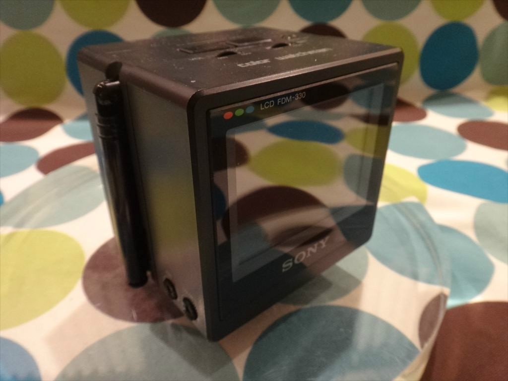 SONY FDL-330S color watchman ジャンク Sony Color Watchman FDM-330 FDL-330S Portable Color LCD