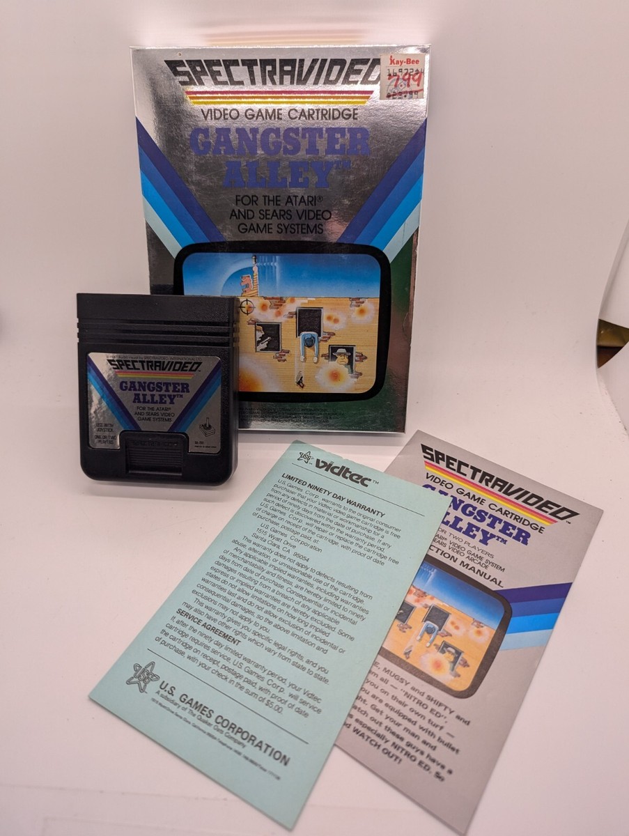 Gangster Alley (Atari 2600, 1983) | eBay