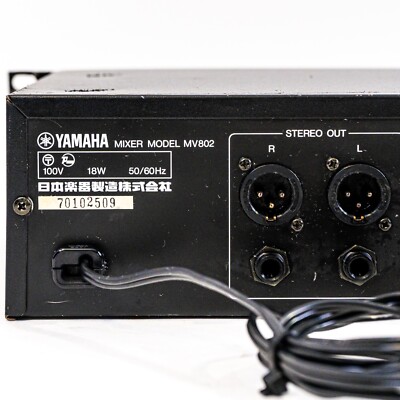 Yamaha MV-802 8-Channel Line Mixer Rackmount | eBay Yamaha MV-802 8-Channel Line Mixer Rackmount | eBay