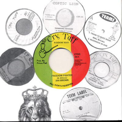 ジャマイカ7” Jah Brown Freedom Fighter none Cry Tuff /00050 Jah Brown - Freedom Fighter (7