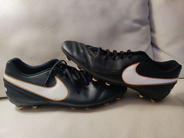 Size 13 - Nike Tiempo Rio 3 FG Black - 819233-010 for sale online