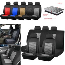 For Nissan Auto Car Seat Cover Full Set 5-seats Front Rear Protector Cushion For Nissan Auto Car Seat Cover Full Set 5-seats Front Rear Protector Cushion