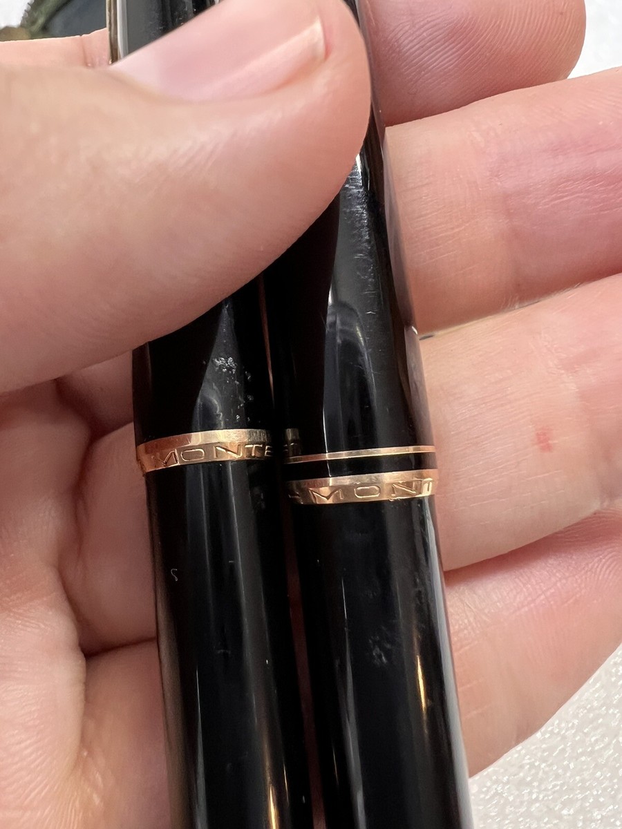 Vintage MONTBLANC MEISTERSTUCK NO. 12 FOUNTAIN PEN & PIX 36 PENCIL