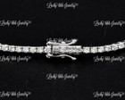 18k Solid White Gold ladies Diamond tennis bracelet  luckyhhhjewelry 2.75 ct — photo 4