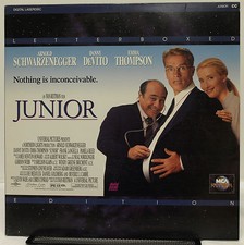 Junior 1994 - Laserdisc - Widescreen Letterbox Edition - Schwarzenegger