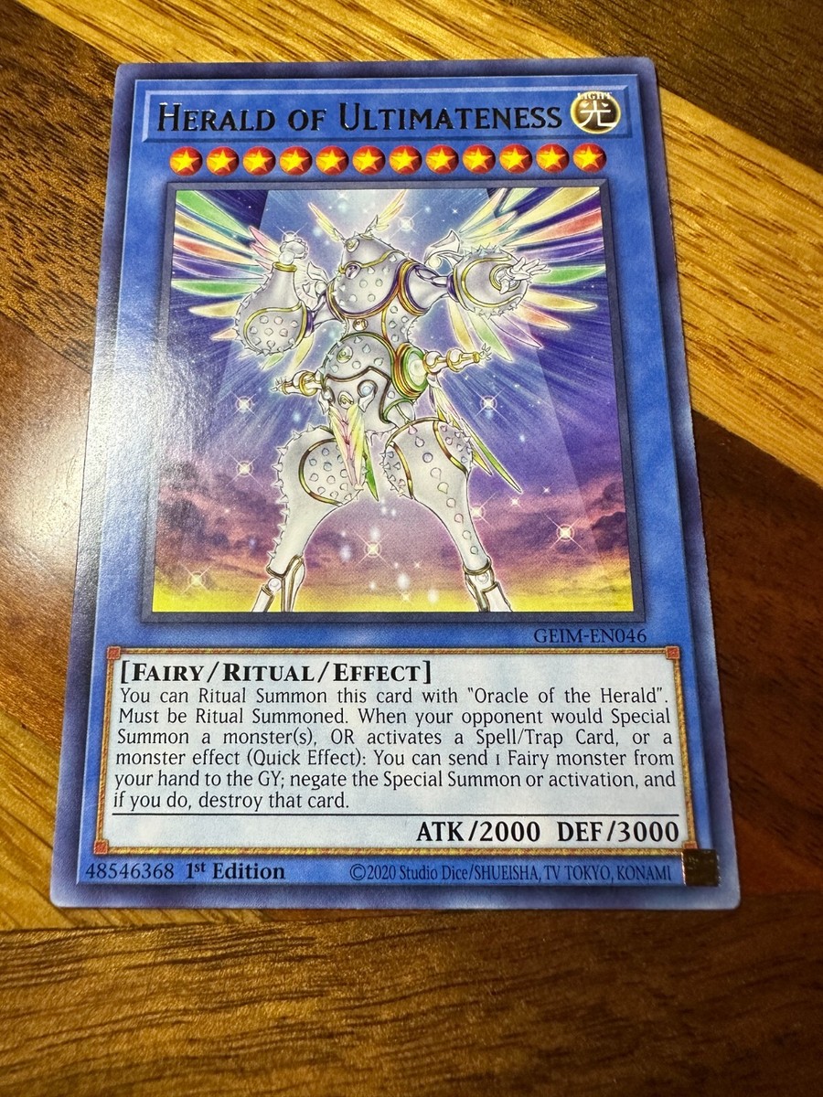 geim yugioh card list YuGiOh Genesis Impact Ultra Rare Drytron Meteonis Draconids GEIM-EN029