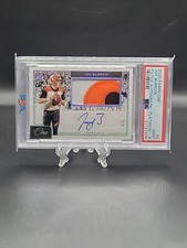 2020 Panini One Joe Burrow Rookie Patch Auto /5 Platinum PSA 9 Pop 1 RPA 3 Color