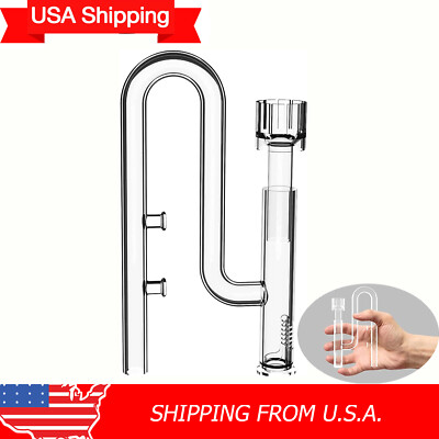 USA Shipping Aquarium Mini Glass Skimmer Inlet Pipe for Nano Tank ...