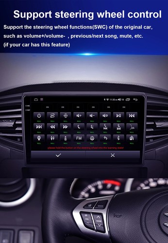 For Toyota Alphard 30 Vellfire Car Player 4G GPS Bluetooth Radio Carplay Android - Picture 24 of 32