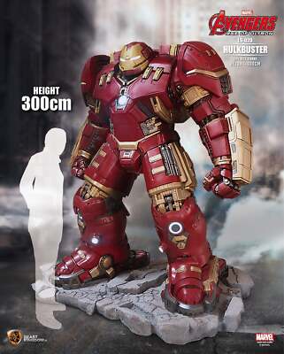 BEAST KINGDOM Marvel Avengers Iron Man Mark XLIV Hulk Buster Life