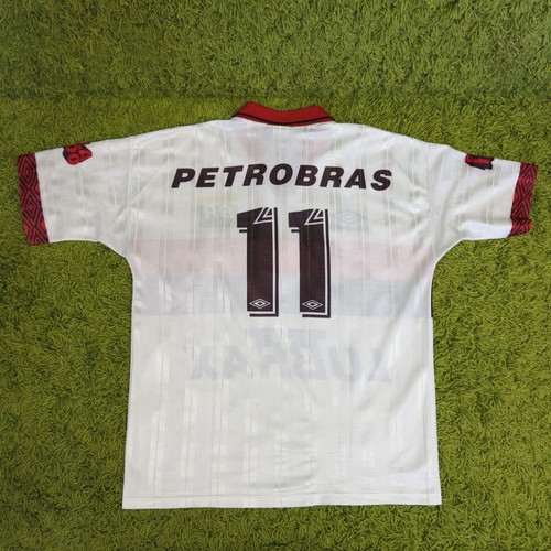 1995-1996 FLAMENGO AWAY FOOTBALL SHIRT "11" (ROMARIO) CENTENARY M 7/10 - Picture 16 of 19