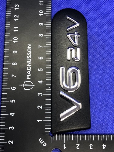 Logo Insignia Emblema V6 24V Renault 21 25 Safrane Laguna Original 6025304297 - Imagen 2 de 23