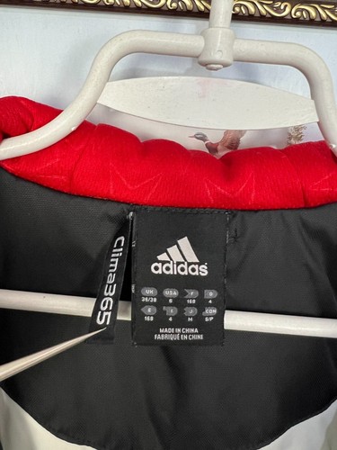 Vintage Adidas Liverpool Fußball Jacke Fußball Bomber schwarz Herren Track Größe S - Bild 10 von 23